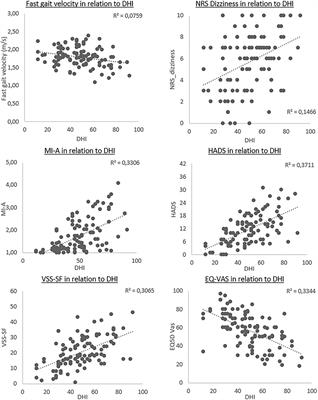 Self-Reported Measures Have a Stronger Association With Dizziness-Related Handicap Compared With Physical Tests in Persons With Persistent Dizziness